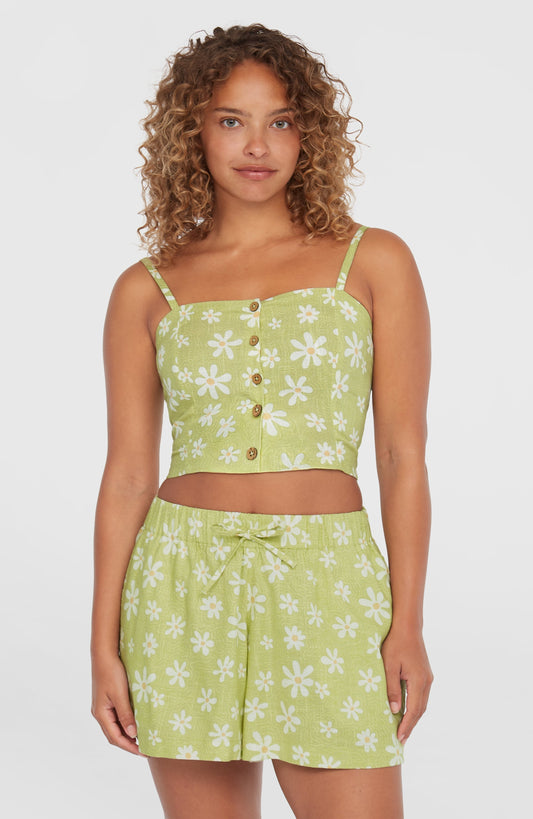 Women Beach Vintage Cropped Top